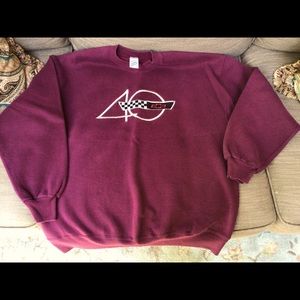 Jerzees men’s Corvette 40th sweatshirt.